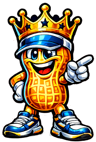 Sports Nut Peanut mascot