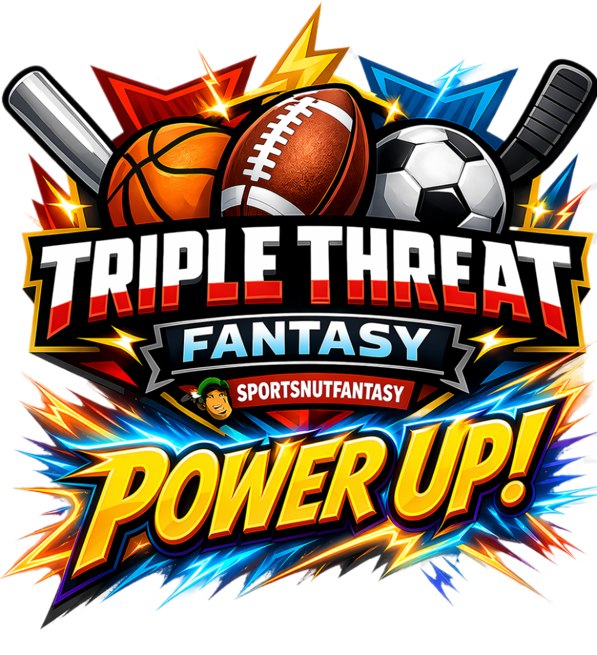 Triple Threat PowerUp logo