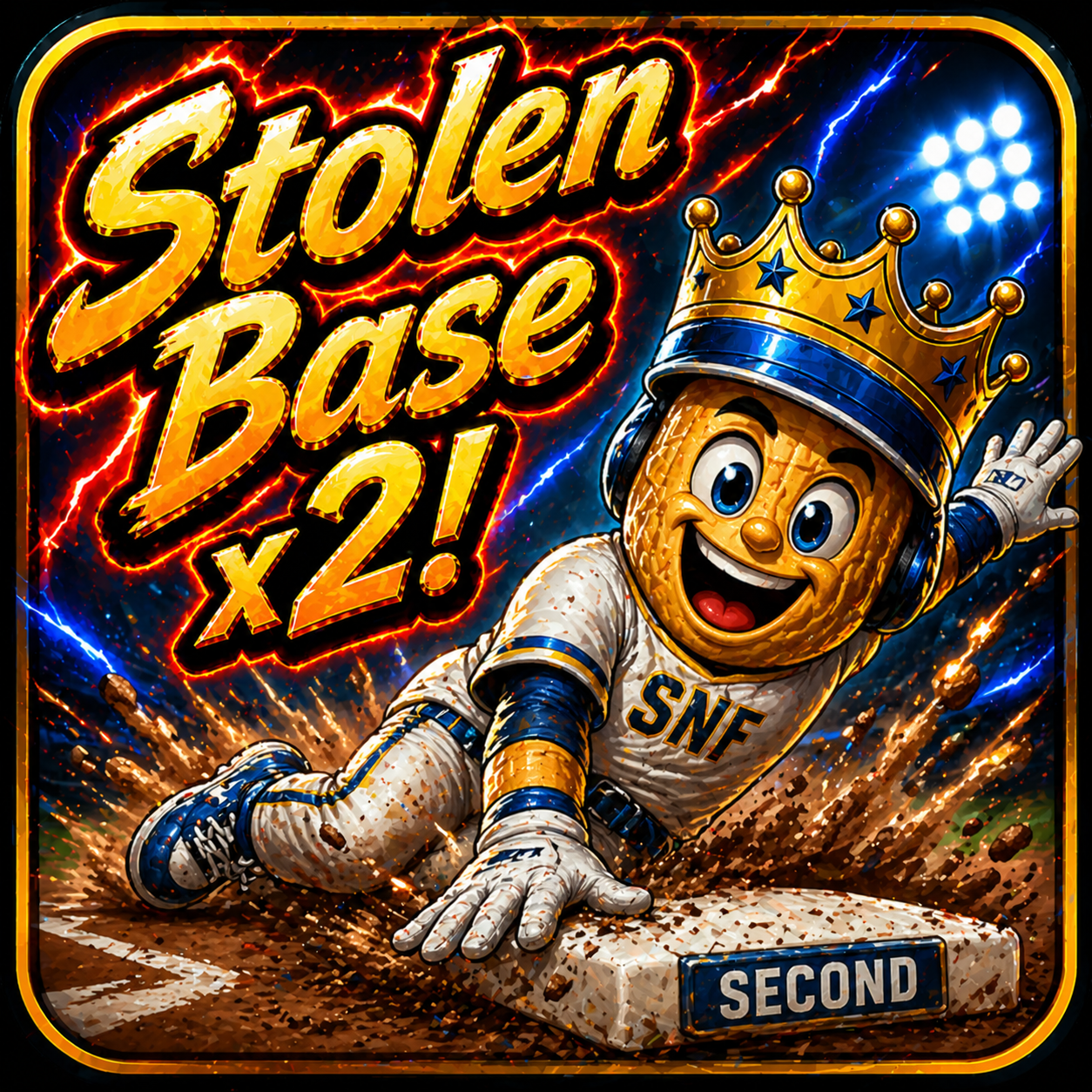 Stolen Base x2 card